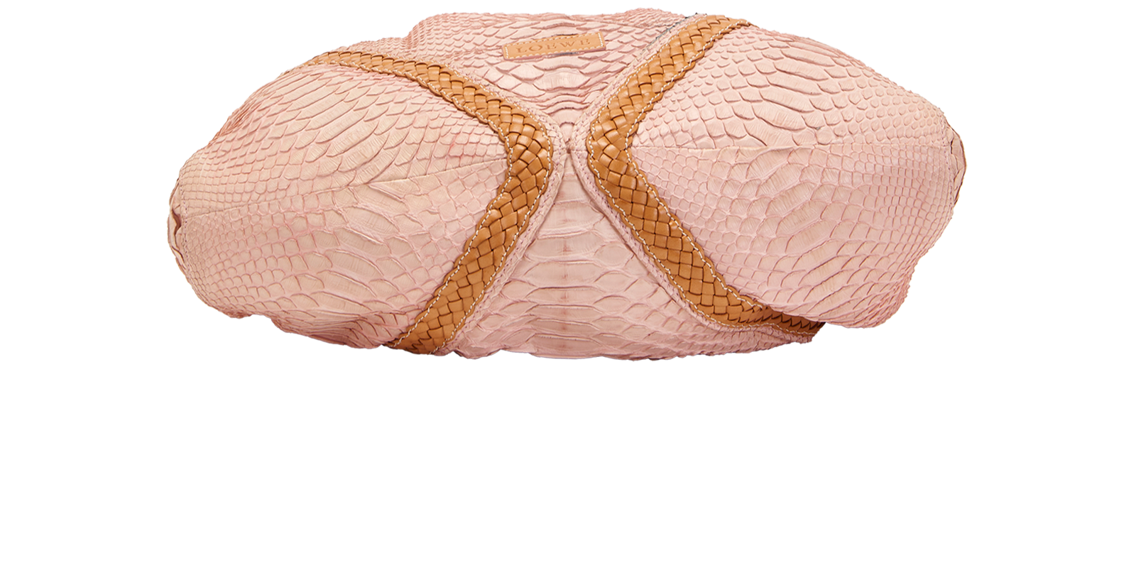 Trimmed Hobo, &pound;495, Handbags, Pink, Python, Top view